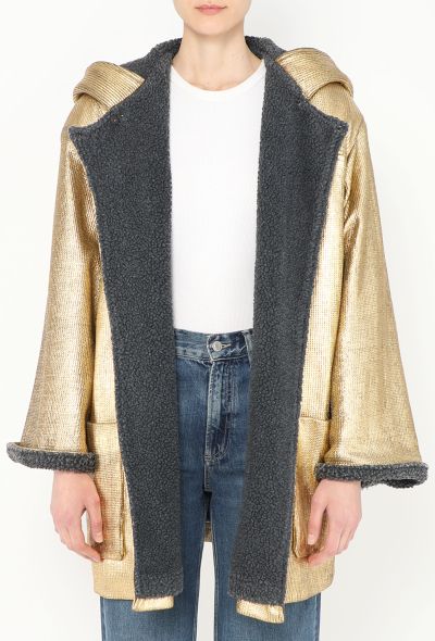 Gianfranco Ferré '80s Shearling-Lined Jacket - 2 Gianfranco Ferré '80s Shearling-Lined Jacket - 2