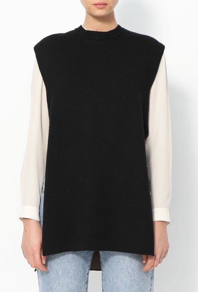 Givenchy Cashmere Cut-Out Vest - 1