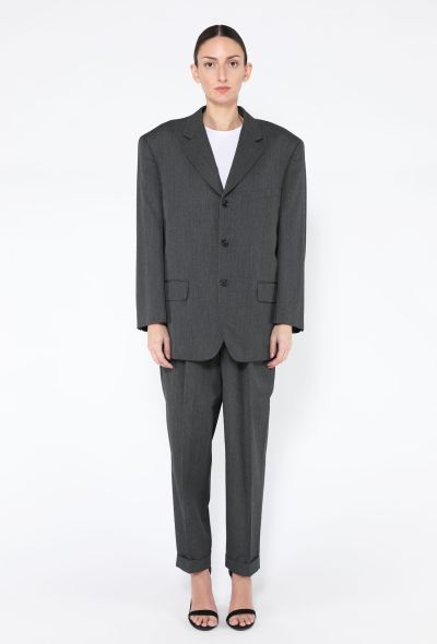 Comme des Garçons 1995 Oversized Wool Suit - 2