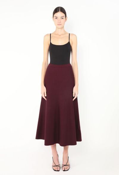 Gabriela Hearst F/W 2021 Flared Knit Skirt - 1 Gabriela Hearst F/W 2021 Flared Knit Skirt - 1