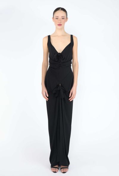 Vivienne Westwood COLLECTOR S/S 1997 'Vive La Bagetelle' Knotted Silk Gown - 1