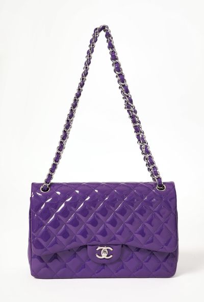 Chanel Patent Timeless Jumbo Flap Bag - 2 Chanel Patent Timeless Jumbo Flap Bag - 2