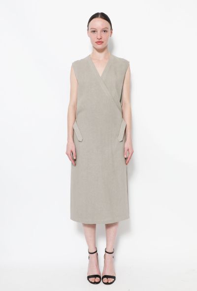                                         S/S 2002 MARGIELA Linen Wrap Dress-1
