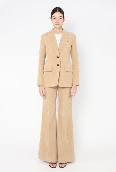 Chloé Tailored Corduroy Suit, Pre-Fall 2023 - 1