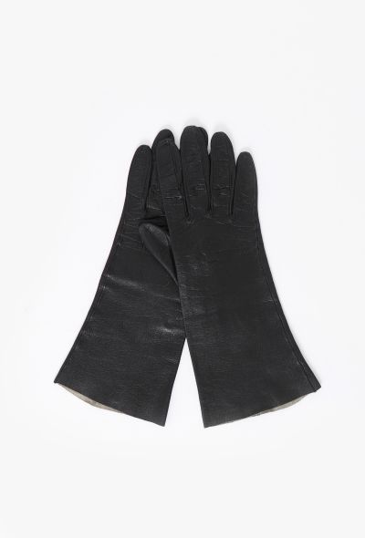 Dior Vintage Leather Gloves - 1