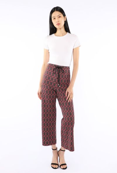 Céline Jacquard Knit Pants - 2