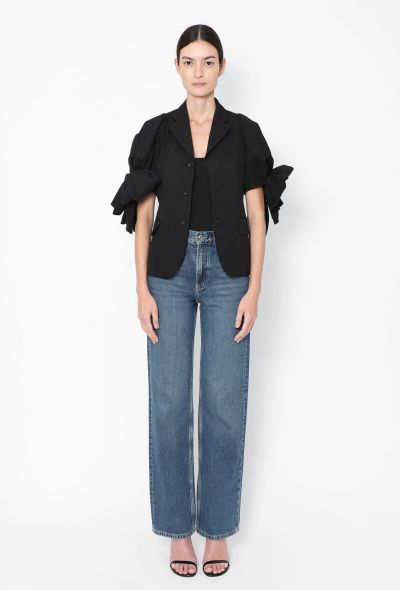 Comme des Garçons 2022 Bow Appliqué Jacket - 2 Comme des Garçons 2022 Bow Appliqué Jacket - 2