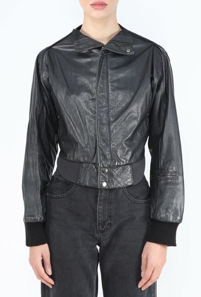 Maison Margiela S/S 2002 Artisanal Leather Jacket - 1