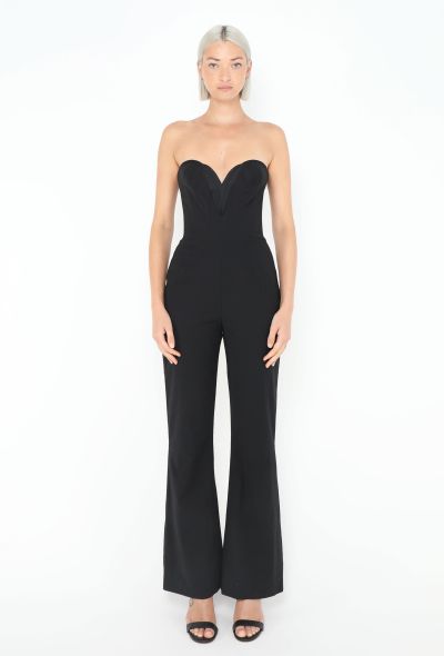 Thierry Mugler Layered Sweetheart Bustier Jumpsuit - 1