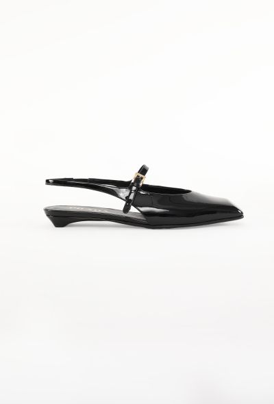 Prada Patent Ballerina Slingbacks, 2025 - 2