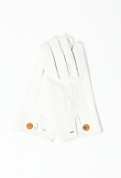 Hermès Classic Leather Gloves - 1