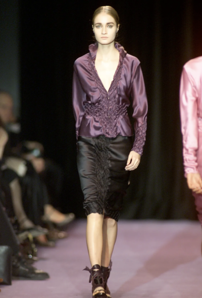                                         Tom Ford F/W 2001 Ruched Top-2