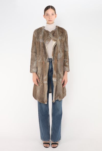 Céline Resort 2010 Rabbit Fur Coat - 1 Céline Resort 2010 Rabbit Fur Coat - 1