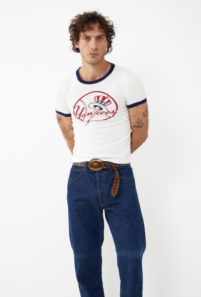 Men's Vintage '70s Yankees Champion Ringer T-Shirt - 1 Men's Vintage '70s Yankees Champion Ringer T-Shirt - 1