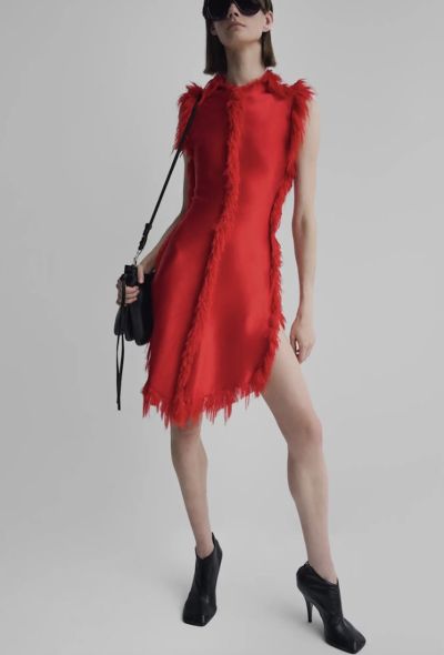 Phoebe Philo A1 Edit Sateen Fringe Dress, 2023 - 2