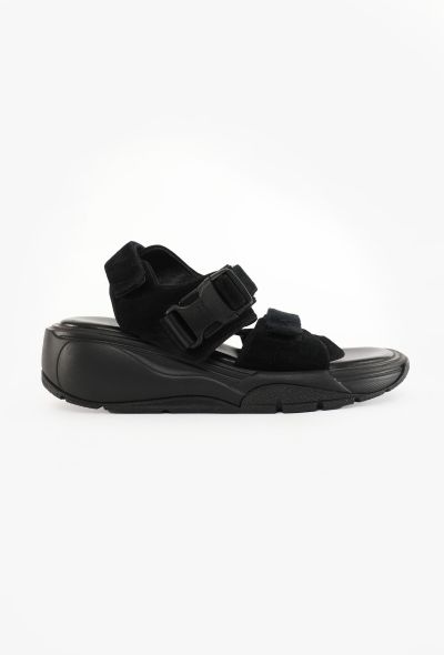 Phoebe Philo Pace Runner Suede Sandals, 2026 - 1