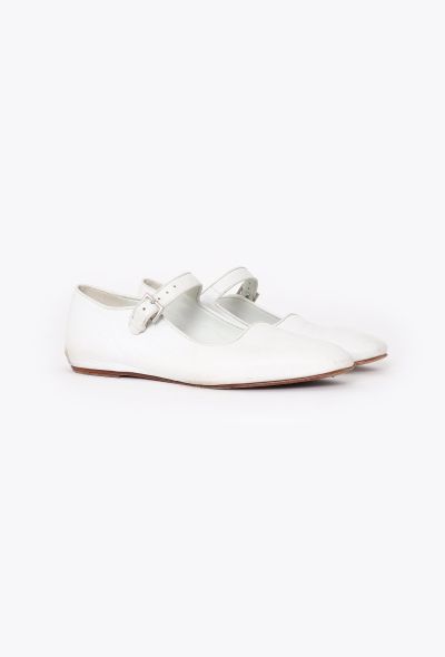 The Row 2021 Ava Mary Jane Ballet Flats - 1 The Row 2021 Ava Mary Jane Ballet Flats - 1