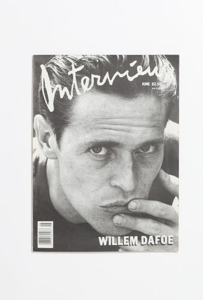                             Willem Dafoe, June 1988 Issue - 1