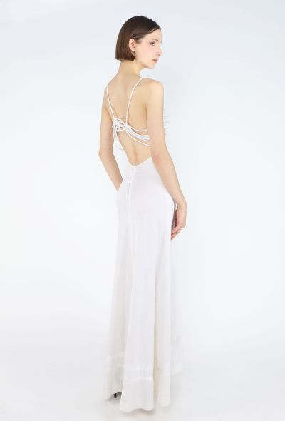 Azzaro 1978 Strass Butterfly Open-Back Gown - 1