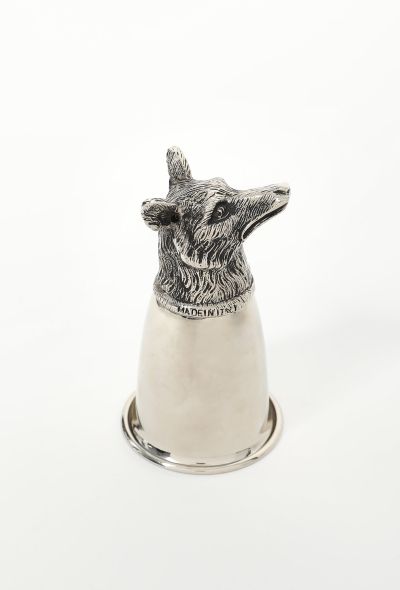 Gucci Vintage Silver Fox Chalice - 1