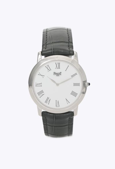 Piaget Vintage 18K White Gold Altiplano Watch - 1