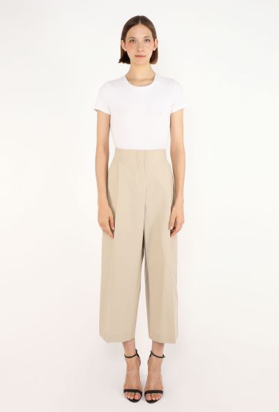 Céline Pleated Culotte Trousers - 1