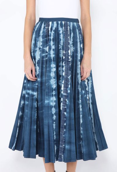 Dior 2020 Denim Tie-Dye Skirt - 2