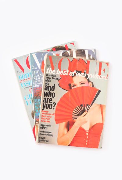 VOGUE UK '70s YSL David Bailey Trio - 1 VOGUE UK '70s YSL David Bailey Trio - 1