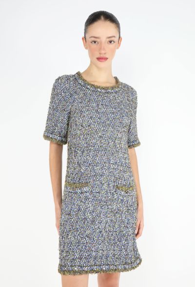 Chanel S/S 2015 Tweed Shift Dress - 1