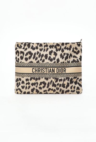 Christian Dior 2021 Leopard DiorTravel Pouch - 1