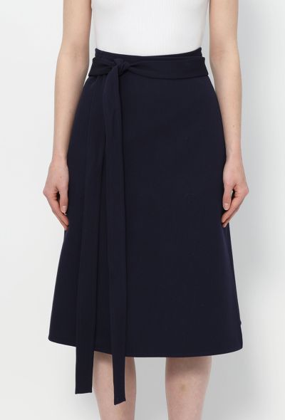 Céline 2014 Belted Wrap Skirt - 2