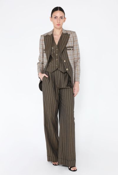 Dior ICONIC F/W 2001 Pinstripe Tailored Suit - 1