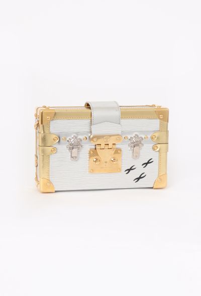 Louis Vuitton Metallic Petite Malle Bag - 2 Louis Vuitton Metallic Petite Malle Bag - 2
