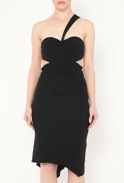 Gucci Tom Ford 2003 Chiffon One-Shoulder Dress - 2 Gucci Tom Ford 2003 Chiffon One-Shoulder Dress - 2