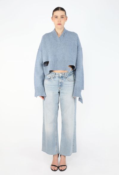 Céline Pre-Fall 2017 Distressed Sweater - 1