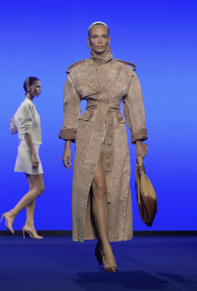 Schiaparelli Large Suede Soufflé Bag, S/S 2025 - 2