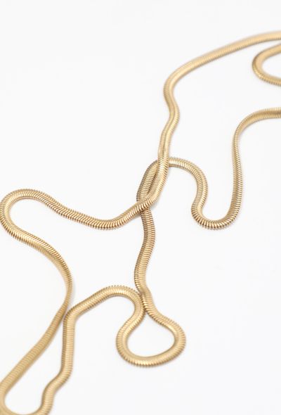                                         Vintage Gold Chain Necklace-2