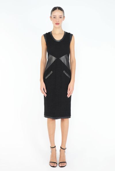 Chanel 2004 Tweed Patchwork Dress - 1