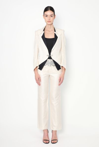 Balenciaga Collector S/S 2006 Baroque Jacquard Suit - 1 Balenciaga Collector S/S 2006 Baroque Jacquard Suit - 1