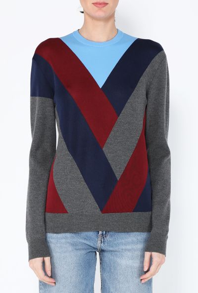 Céline F/W 2011 Cashmere Colorblock Sweater - 1