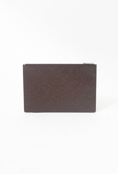                                         Star Embossed Pouch-1