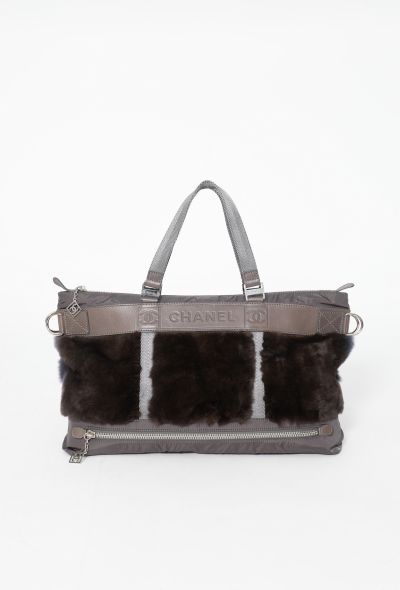 Chanel Sports Line Fur Tote Bag - 1