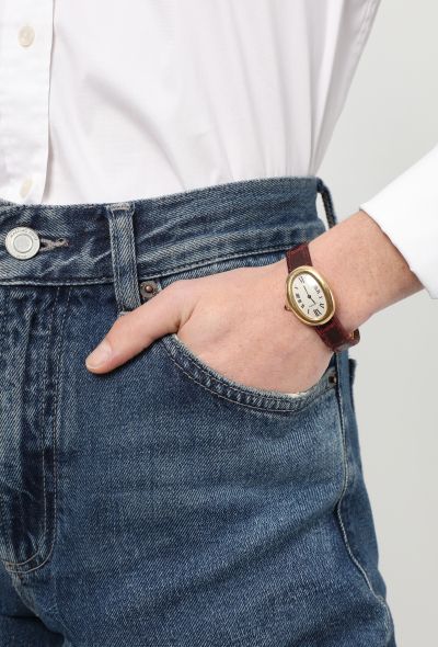 Cartier 18k Yellow Gold Baignoire Watch - 2 Cartier 18k Yellow Gold Baignoire Watch - 2
