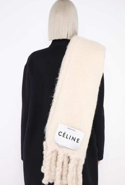 Céline F/W 2017 Mohair Fringe Blanket - 1