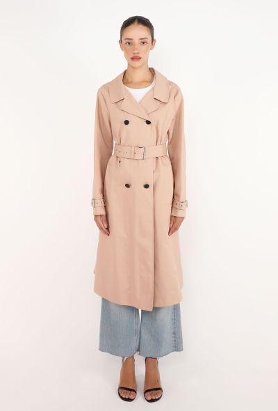 Dior Belted Monogram-Lined Trench - 1