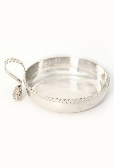 Vintage Objects & Decor '70s Silver Plated Tassel Bowl - 2 Vintage Objects & Decor '70s Silver Plated Tassel Bowl - 2