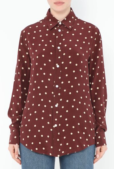 Céline 2020 Polka Dot Blouse - 2 Céline 2020 Polka Dot Blouse - 2