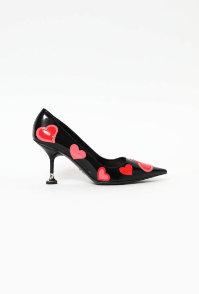 Prada 2017 Patent Heart Pumps - 1