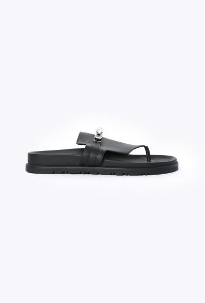 Hermès Leather Empire Sandals - 1