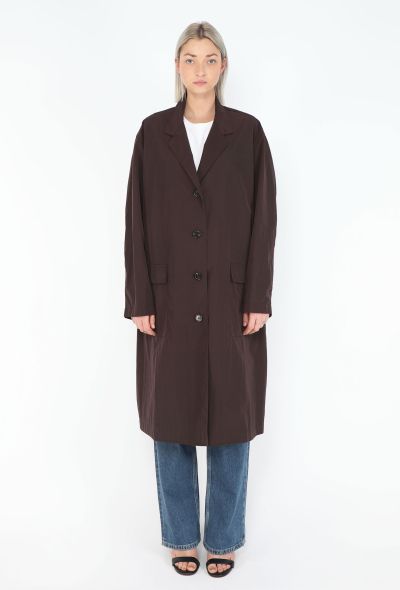 The Row 2025 Adan Nylon Trench Coat - 1